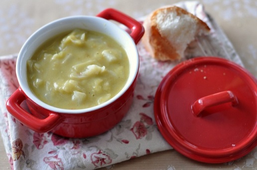 Cabbage and Split Pea Soup Recipe