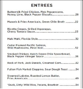 bobby flay menu mohegan sun bobby flay menu mohegan sun