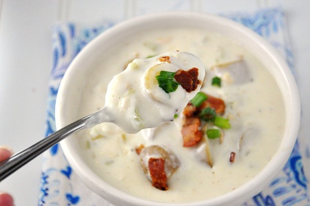 New England Clam & Fingerling Potato Chowder Recipe