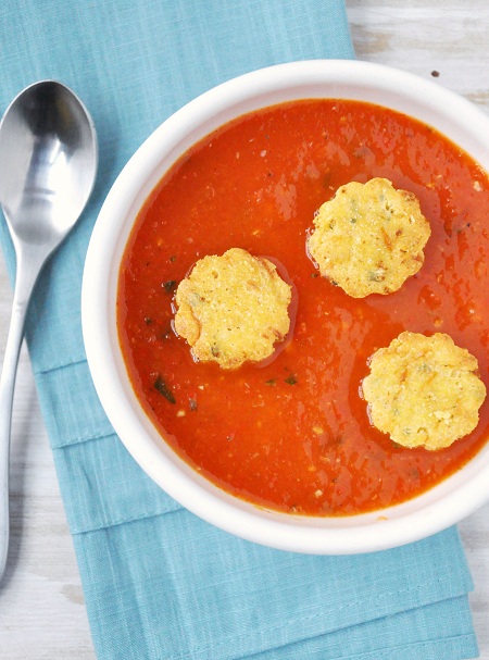 Roasted Tomato & Red Pepper Soup