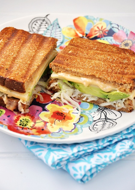 Vegetarian Avocado Reuben Sandwich Recipe