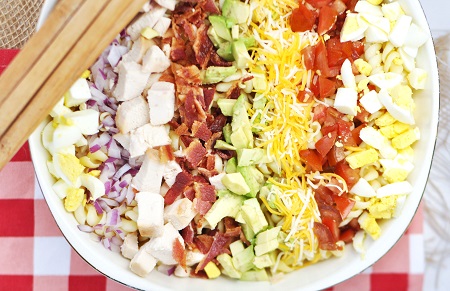 Pastapalooza Cobb Rotini Pasta Salad Recipe Giveaway Savor