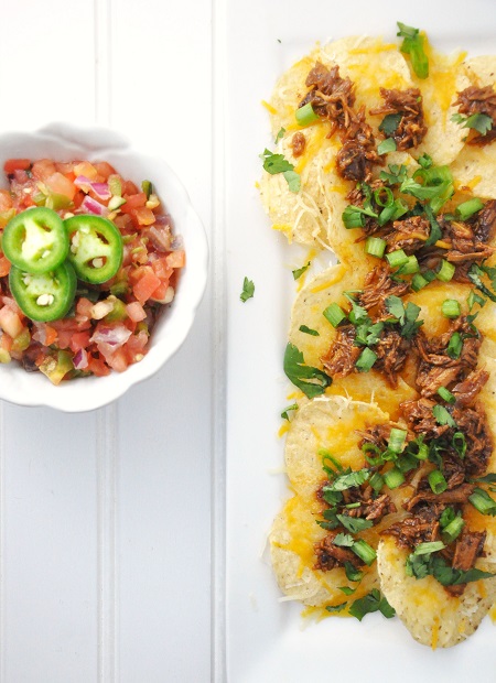 Leftover Slow Cooker Pulled Pork Nachos Recipe