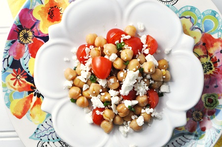 Chickpea, Feta & Tomato Recipe