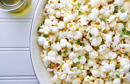 Jalapeno & Garlic Popcorn Recipe