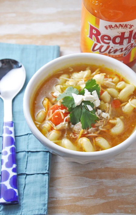 buffalo chicken noodle soup