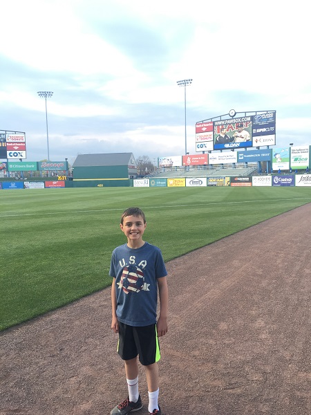 Pawsox Baseball Game in Rhode Island