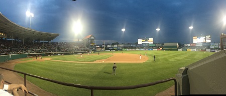 Pawsox Baseball Game in Rhode Island