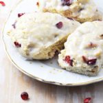 Cranberry Champagne Scones