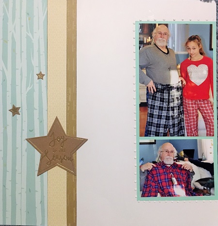 Mom & Me Scrapbook Layout