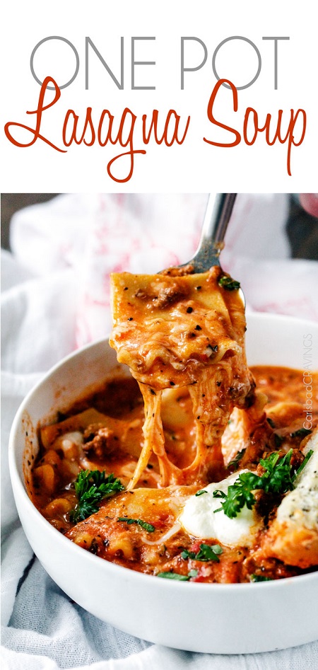 Lasagna Soup