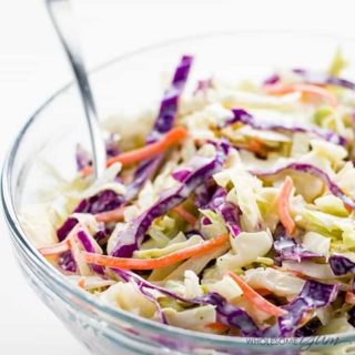 low carb coleslaw sugar free gluten free