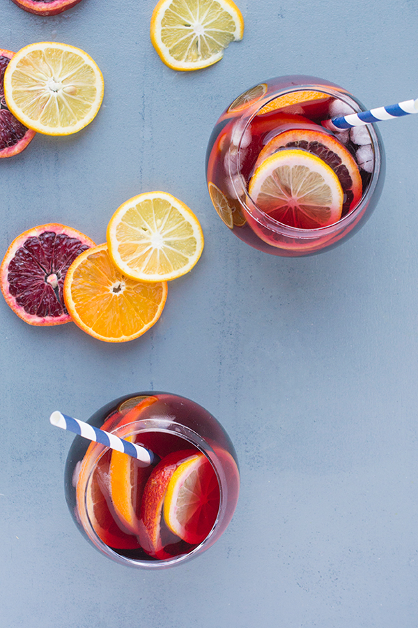 Spanish Sangria Cocktail