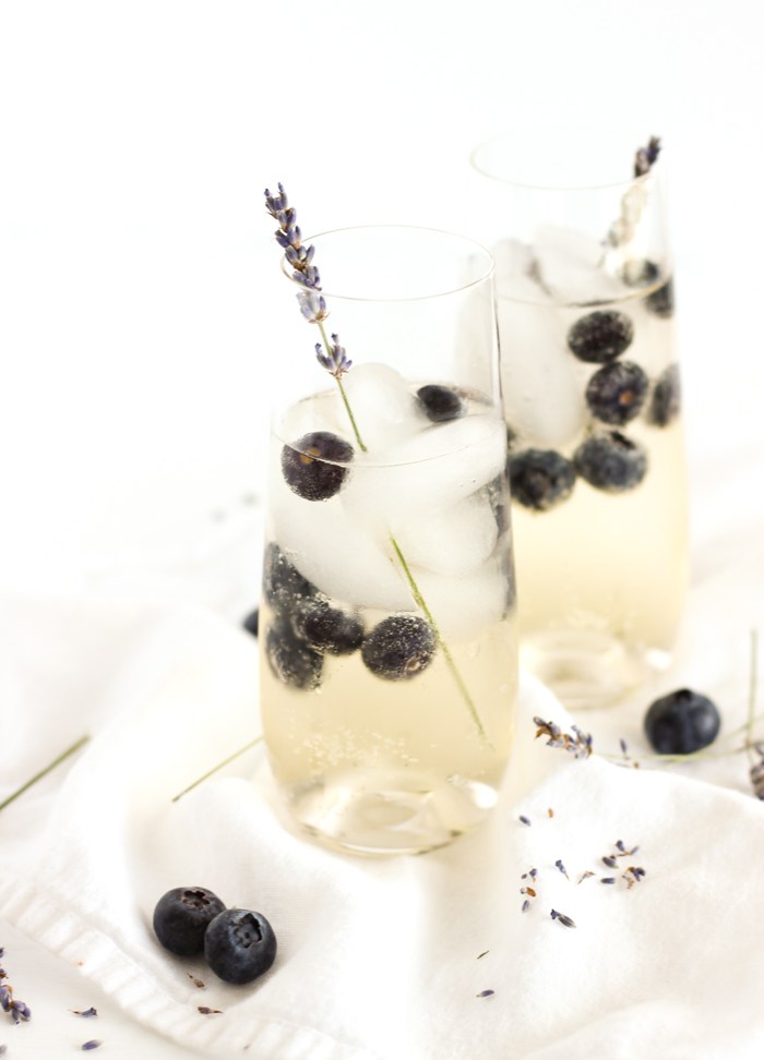 Blueberry Lavender Sangria