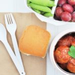 Quinoa Meatball Lunch Box Sliders