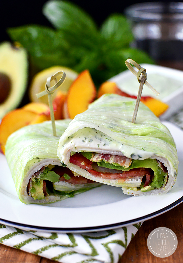 California Turkey and Bacon Lettuce Wrap