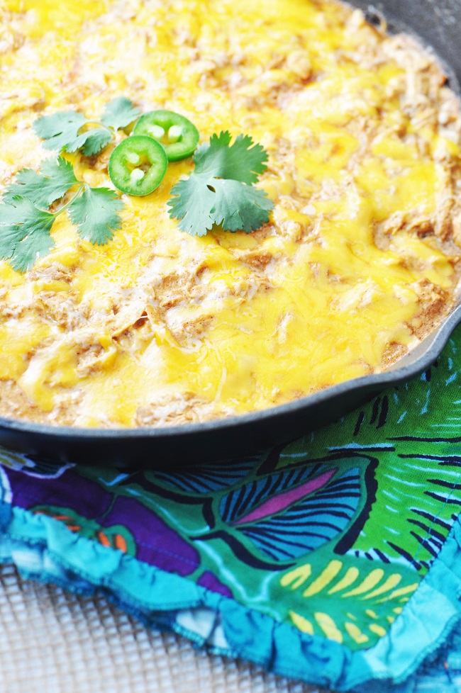 Chicken Enchilada Skillet