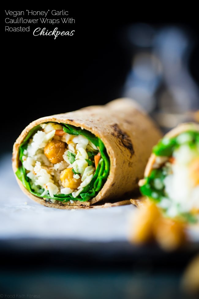 Roasted Chickpeas Wrap