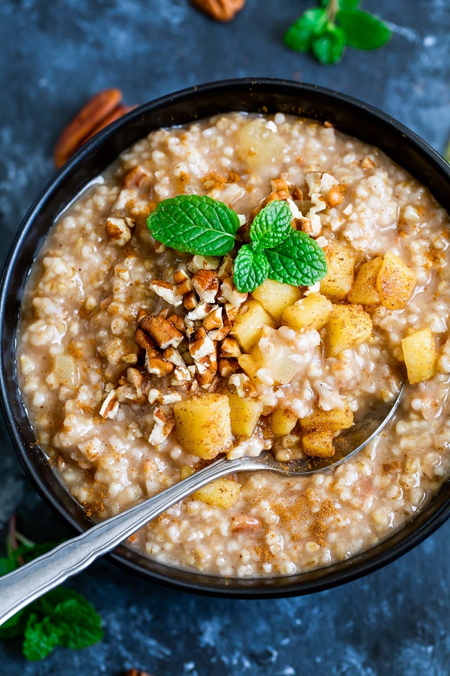 Instant Pot Apple Cinnamon Oatmeal recipe