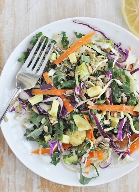 Cruciferous Quinoa Avocado Salad Recipe is a healthy and easy to make meal.