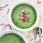 Vegan Baby Kale and Spinach Potato Soup Recipe