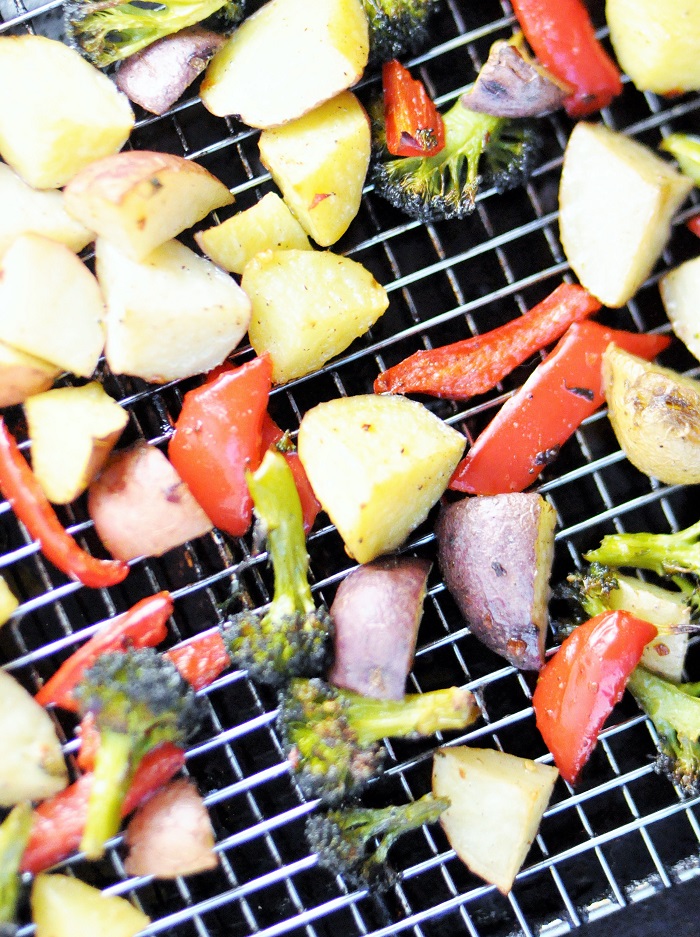 Spicy Roasted Vegetables. Roasting vegetables is a great way to bring out their natural sweetness.
