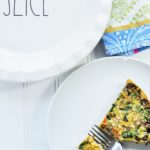 Crustless Quinoa, Kale, Spinach and Feta Quiche is a gluten free meal that is chock full of vegetables that you can enjoy for breakfast, brunch or for entertaining.