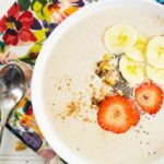 Banana Bread Protein Smoothie Bowl